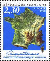 1990 - Aniversário de 50 anos do Instituto Nacional de Geografia.